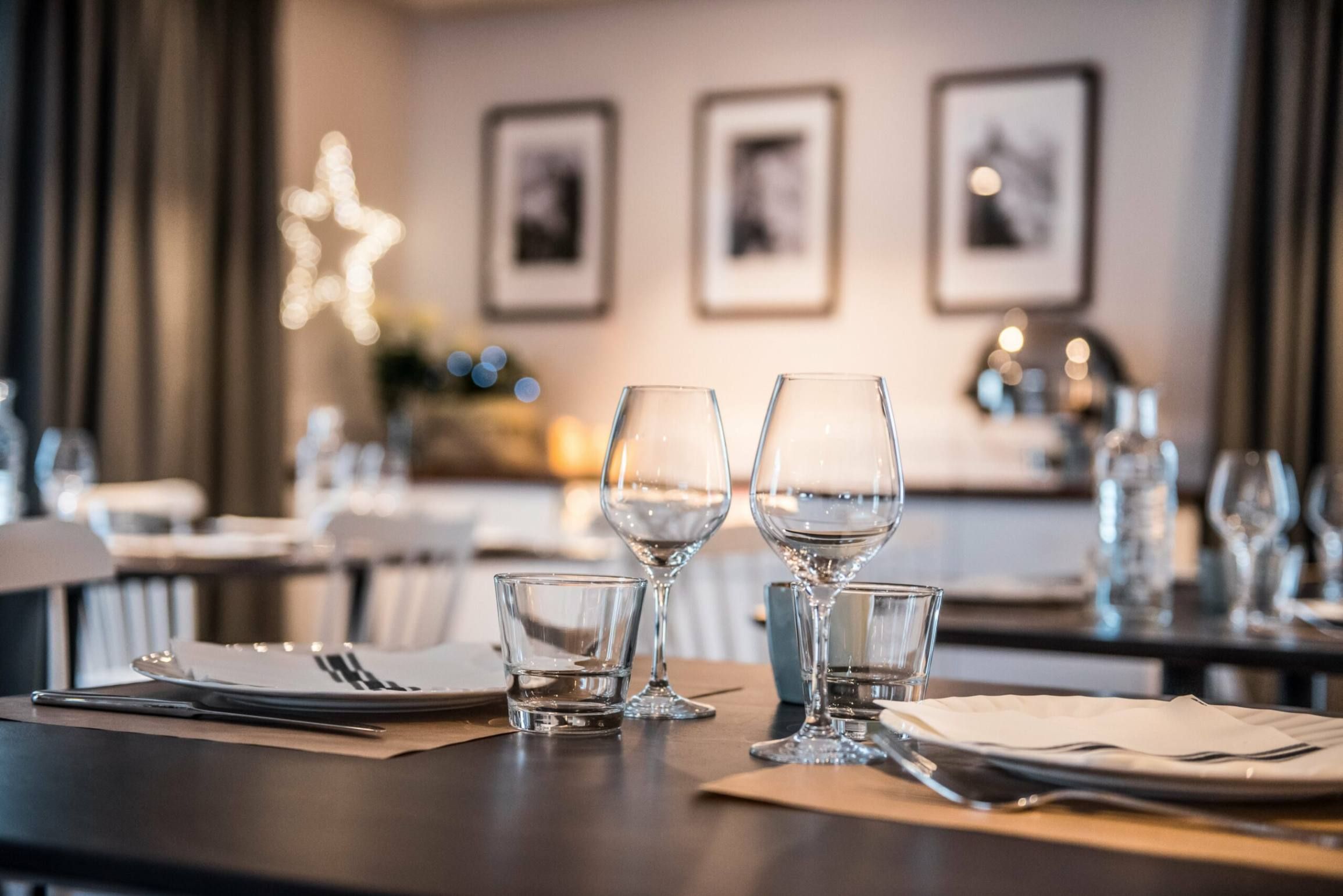 Privatizable dinning room for events 