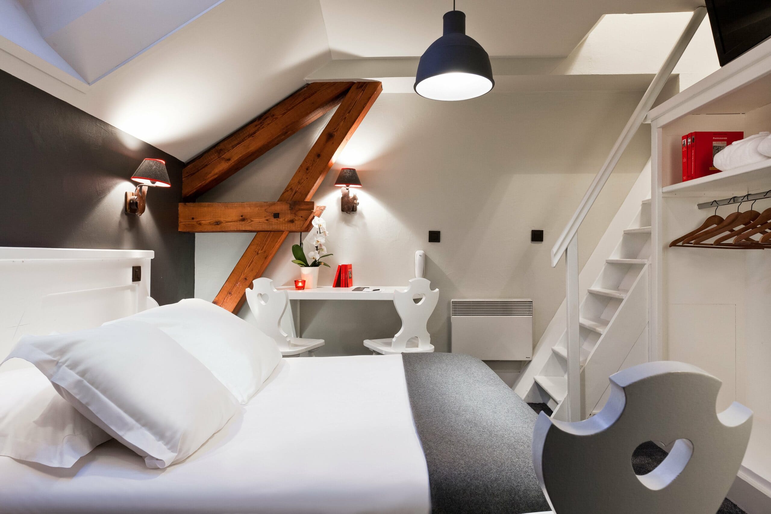 Family bedrooms with mezzanine